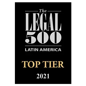 The Legal 500 Latin America 2021 TOP TIER FIRM TMT in Mexico - BGBG